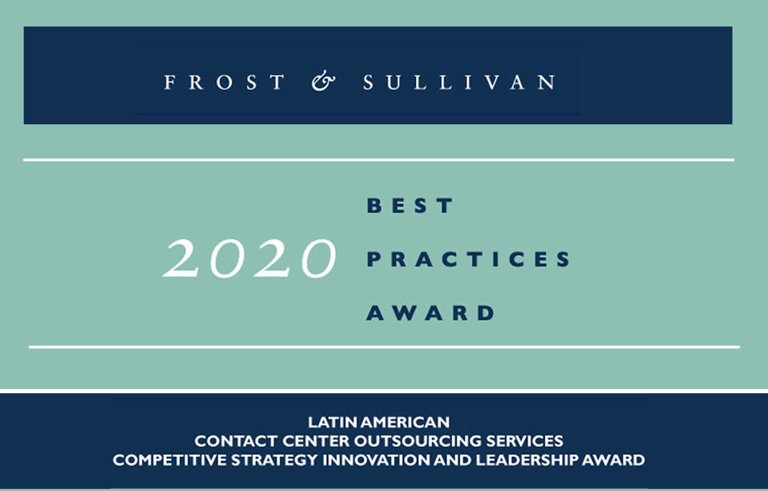 Frost & Sullivan - Excellence in 2020 Best Practices, LatAm